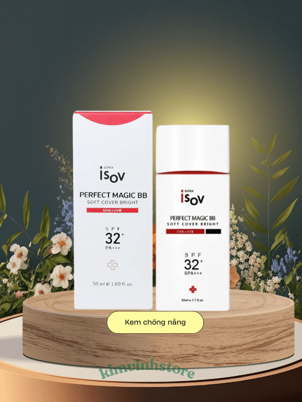 Kem chống nắng Isov Perfect Magic BB SPF 32+ | Bảo vệ da, chống tia UV hiệu quả