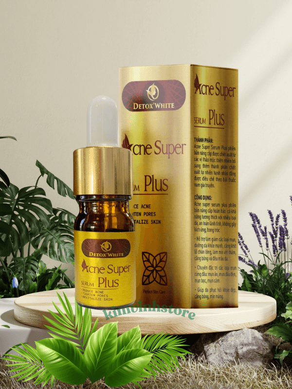 Serum Trị Mụn Acne Super Serum Hộp 5ml - Giảm Sưng Viêm, Ngăn Ngừa Tái Phát