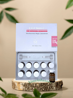 Tế Bào Gốc EGF Stem C ISOV – Trị Nám, Trẻ Hóa & Phục Hồi Da Hư Tổn (Hộp 10 lọ x 5ml) 1