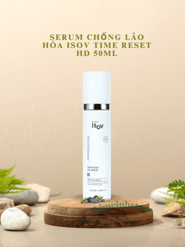 Serum Chống Lão Hóa ISOV Time Reset HD 50ml – Công Nghệ Retinoid Mới, Cải Thiện Lão Hóa & Tăng Sắc Tố