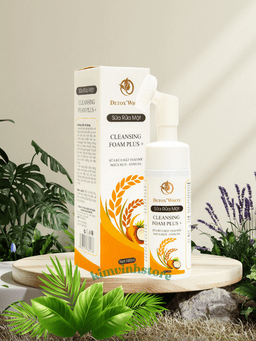 Sua-rua-mat-thai-doc-ngua-mun-sang-da-Detox-White-180ml 5