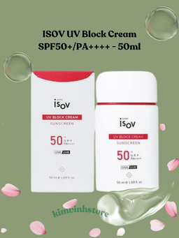 Kem Chống Nắng iSOV UV Block – Bảo Vệ Da Toàn Diện, Ngăn Ngừa Tác Hại Từ Tia UV 2