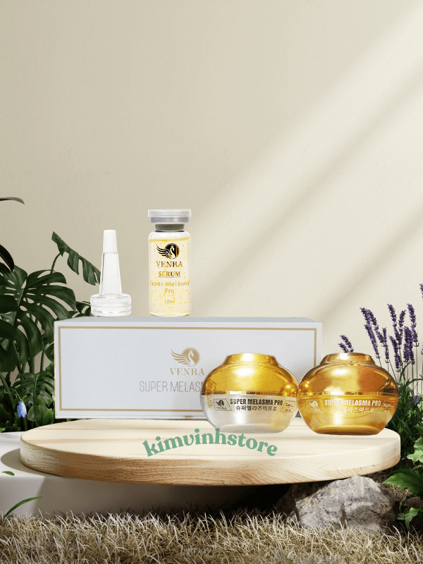 BỘ ĐÔI TRỊ NÁM CAO CẤP SUPER MELASMA PRO VENRA - GIẢI PHÁP XÓA NÁM CHUYÊN SÂU