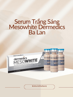 Serum Trắng Sáng Mesowhite Dermedics Ba Lan – Cấy Phấn Baby Face, Giảm Thâm Nám & Trẻ Hóa Da 1